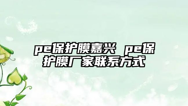 pe保護膜嘉興 pe保護膜廠家聯系方式