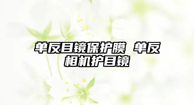 單反目鏡保護膜 單反相機護目鏡