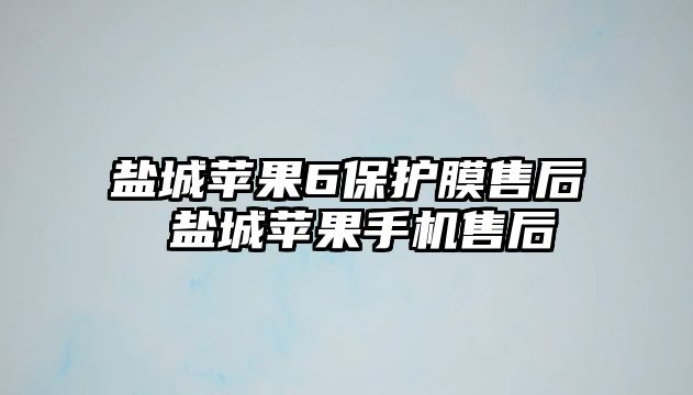 鹽城蘋果6保護膜售后 鹽城蘋果手機售后