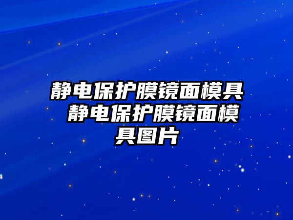 靜電保護膜鏡面模具 靜電保護膜鏡面模具圖片